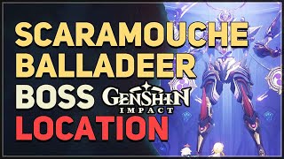 Balladeer Scaramouche Boss Location Genshin Impact [upl. by Remot]