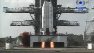 India satellite rocket explodes after takeoff [upl. by Eugeniusz]