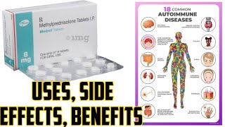 Methylprednisolone Tablet IP 8 Mg Uses Benefits Side effects in Hindi  Medrol 8 Mg  Rednisol 8mg [upl. by Idonah706]