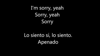 Justin Bieber  Sorry ft J Balvin Lyric  Español [upl. by Eimoan]