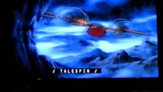 Opening to Talespin Volume 1 True Baloo VHS With Captions [upl. by Suvart]