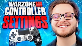 The BEST Controller Settings for Warzone [upl. by Yenrab257]