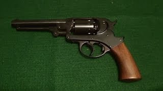 Starr 1858 Army DA Percussion Revolver 44 Cal [upl. by Sikras]