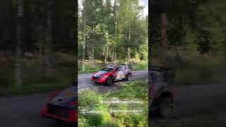 Esapekka Lappi FLLAAATTTT  Rally Finland 2024 [upl. by Minnaminnie]