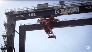 GCT Bayonne RMG Landside Operations Live [upl. by Atnovart]