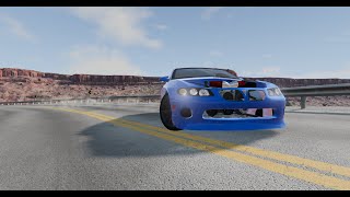 1200hp Pontiac GTO Drifting Utah  BeamNGDrive [upl. by Aivek]