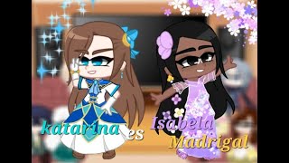 🌺 Otome game no hametsu flag reacciona a Katarina es Isabela Madrigal parte 2✌️ [upl. by Naj]