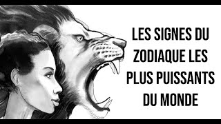 Les signes du zodiaque les plus puissants du monde  Lécole de la vie [upl. by Eornom]