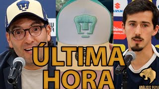 PUMAS Y NEW ERA PRESENTARON SUS GORRAS  BENNEVENDO HABLÓ DEL TOLUCA [upl. by Aninahs229]