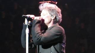 Bon Jovi  Reunion  Viejas Arena  San Diego CA  March 5 2017 [upl. by Ehtyaf]