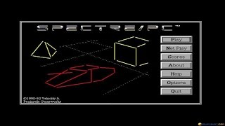 Spectre gameplay PC Game 1991 [upl. by Beacham573]