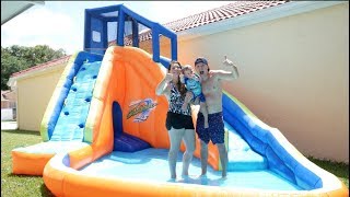 WE BOUGHT A WATER SLIDE [upl. by Hcirdla481]