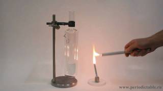 Cigarette burning after wetting by liquid oxygen [upl. by Devland]