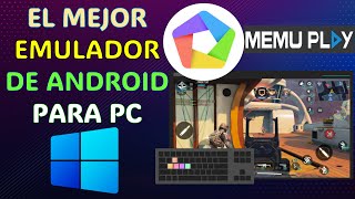 ▶️ Cómo DESCARGAR MEMU PLAY para PC 2024🔥ULTIMA VERSIÓN 🏆El MEJOR EMULADOR de Android para PC [upl. by Bennett648]