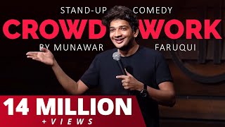 StandUp Comedy  Crowd Work by Munawar Faruqui [upl. by Eastman339]