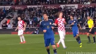 Lionel Messi vs Croatia 12 11 2014 HD [upl. by Ripley]