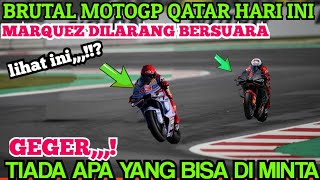 HEBOH💥MARC MARQUEZ DILARANG BERSUARA JELANG MOTOGP QATAR 2024💥MOTOGP 2024 [upl. by Erdda508]