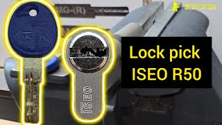 ✅️Lock pick Iseo r50 Отмычка для итальянских замков Исео R50 [upl. by Ailee663]