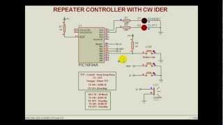 16F84 Repeater Controller with CW IDer [upl. by Nims73]