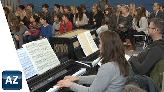 Profimusiker am Frauenlob Gymnasium Mainz [upl. by Edrahc]