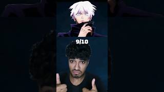 ranking white hair anime character pt1 anime animeedit animegirl jujutsukaisen [upl. by Lancey483]