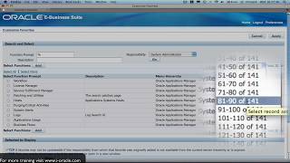 Oracle Training  Navigating in Oracle EBusiness Suite R12 [upl. by Sitelc457]