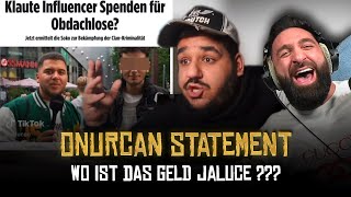 ONURCAN STATEMENT ZU JALUCE  4000000€ SPENDENGELDER SIND WEG 😱  SINANG STREAM HIGHLIGHTS [upl. by Isdnil]