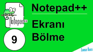 Ekranı İkiye Bölme  Move to Other View  Notepad [upl. by Borg402]