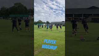 Us Portsmouth players warmup before hamoworthy recreation in the Wessex league premier division [upl. by Horace775]