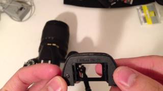 Nikon DK21 Rubber Eyecup Review [upl. by Antebi37]