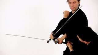 How to Do a Diagonal Katana Block  Sword Fighting [upl. by Ailecnarf194]