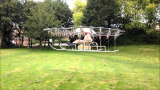 The Swarm Manned Aerial Vehicle Multirotor Super Drone Flying [upl. by Tinor]