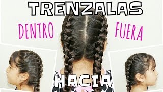 TRENZAS FRANCESAS  2 ESTILOS  PEINADO DE PRIMAVERA  SUSANA ORTIZ [upl. by Oznerol]