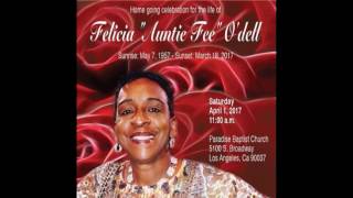 Auntie Fee Home Going Celebration [upl. by Sabas]