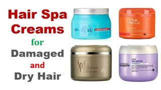 10 Best Hair Spa Creams For Damaged And Dry Hair​ [upl. by Betti]