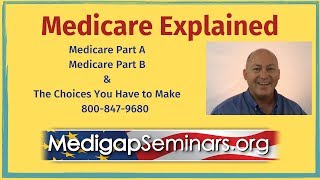 Medicare Explained  Medicare Part B amp Medicare Part A and Supplements [upl. by Aikcin]