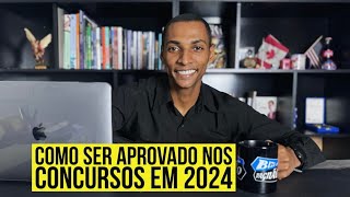 5 DICAS DE ESTUDO PARA OS CONCURSOS EM 2024  How to make 2024 the Greatest YEAR of your LIFE [upl. by Ainniz408]