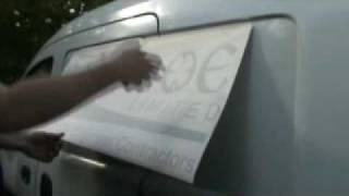 Part 1  DIY Van Signs How to Signwrite with Vinyl Graphics [upl. by Marcos512]