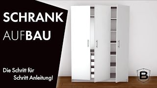 Schrankaufbau Schritt für Schritt [upl. by Ehlke646]