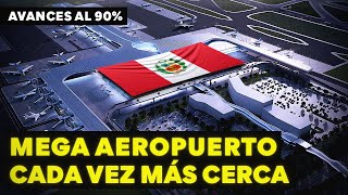 Así de GIGANTESCO y LUJOSO será el NUEVO AEROPUERTO JORGE CHÁVEZ  Avances del MegaProyecto [upl. by Rudin]