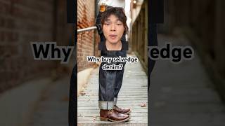 Why buy selvedge denim fashion mensfashion denim jeans selvedge selvedgedenim menswear [upl. by Esoryram]