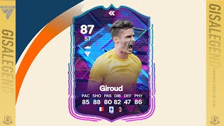 FC 24 Flashback Olivier Giroud SBC Guide – 87 Rated 80k Spend 20k Pack Return  Worth It [upl. by Silyhp852]