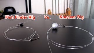 Fish Finder Rig vs Knocker Rig When To Use Each Rig [upl. by Hubing]