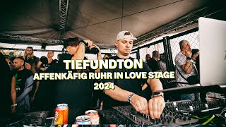 AFFENKÄFIG STAGE  RUHR IN LOVE 2024  TIEFUNDTON [upl. by Akinnej]