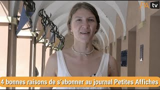 Acheter son bien immobilier aux enchères  4 raisons de sabonner aux Petites Affiches [upl. by Niboc398]