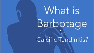 What is Barbotage for Calcific Tendinitis [upl. by Lona]