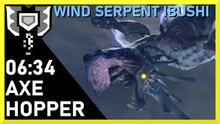 MH Rise Wind Serpent Ibushi Solo  634  Charge Blade Axe Hopper [upl. by Anahir]