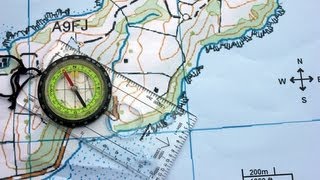 How to Navigate using a Compass and a Topographic Map [upl. by Brazee]