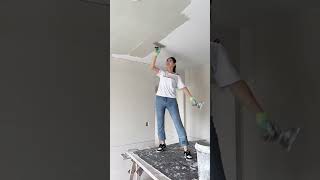 How to Prepare Tiles Wall ​ Wall paint​ Fast amp Beauty part 5822 [upl. by Drida]