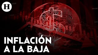 Inflación en México registra baja se coloca en 762 durante febrero Banxico [upl. by Aleron]